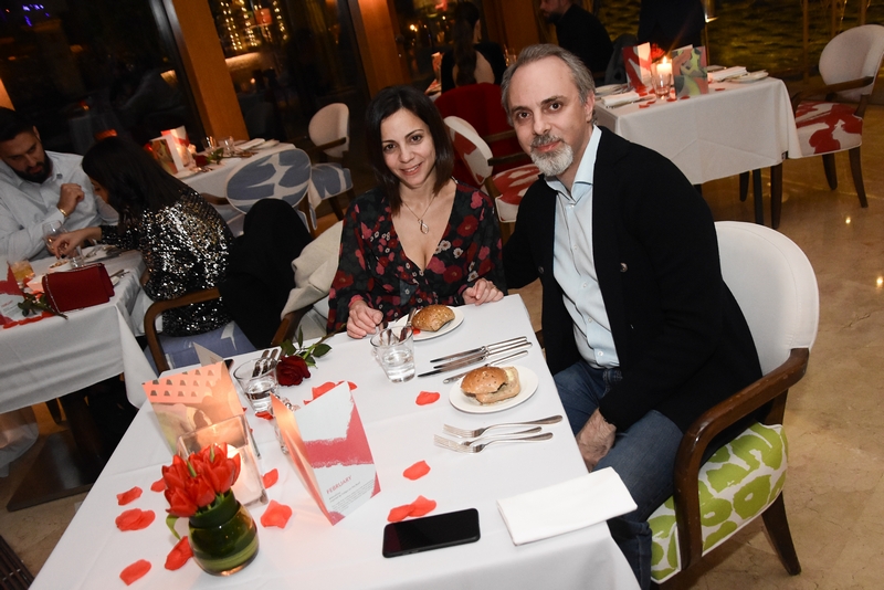 Love at le gray with an enchanting dinner at Indigo on the Roof